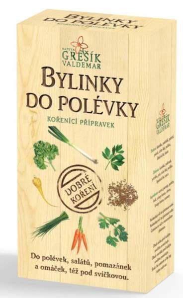 Rôzne bylinky a koreniny do polievky