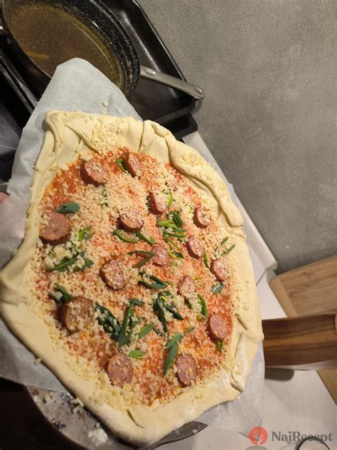 Pizza cesto bez droždia