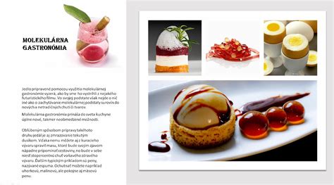 Moderné kulinárske techniky v gastronómii