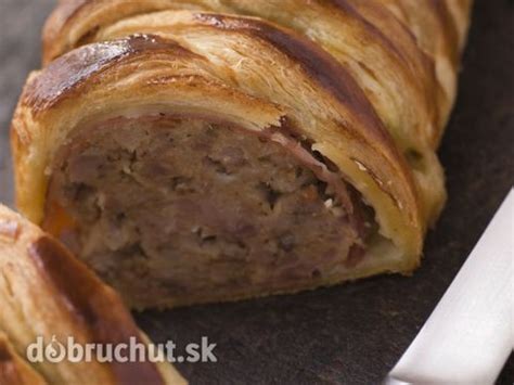 Mäsová roláda z lístkového cesta