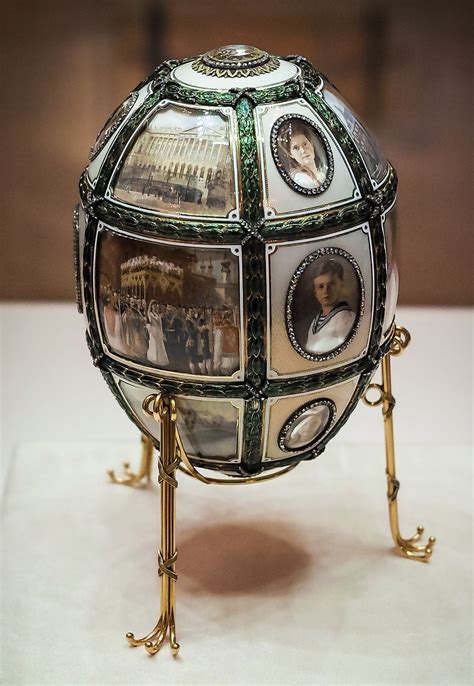 Konvalinkové Fabergého vajíčko
