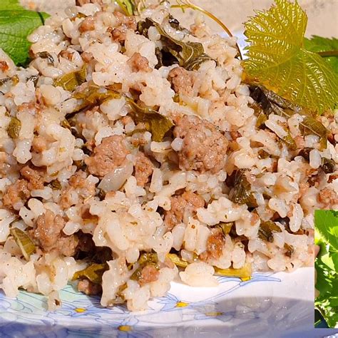 Ingrediencie na rizoto s mletým mäsom