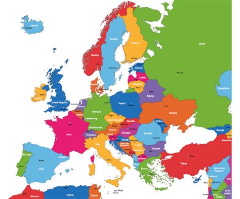 Historická mapa Európy s vyznačením šírenia plnených kapustných listov