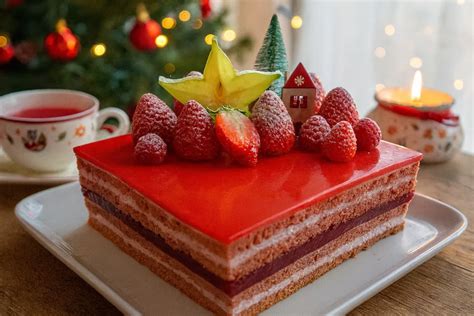 Zrkadlová torta s lesklým povrchom