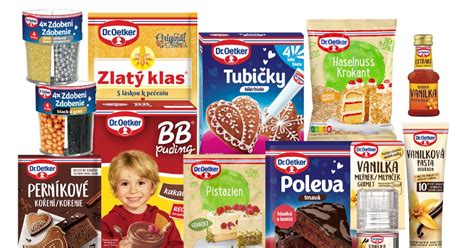 Vizualizácia výherného balíčka produktov Dr. Oetker