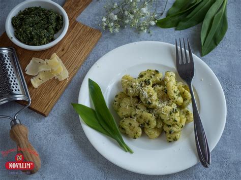 Zemiakové gnocchi s medvedím cesnakom