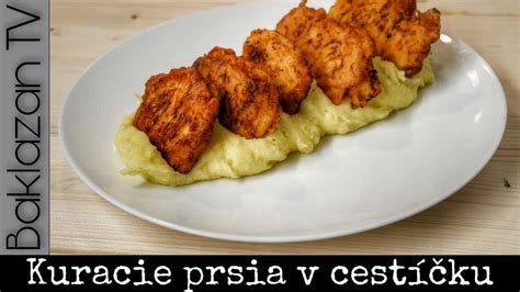 Vyprážané kúsky v cestíčku