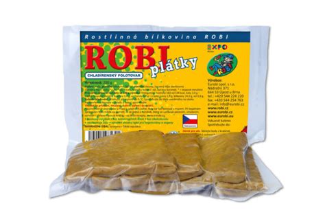 Robi plátky a ich zloženie