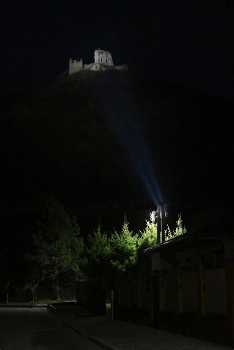 Osvetlenie tekvicového hradu