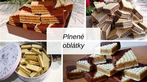 Oblátky s karamelovou plnkou