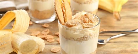 Fit banánový puding s orieškami