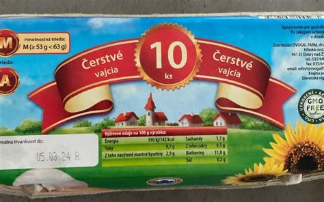 Čerstvé násadové vajcia