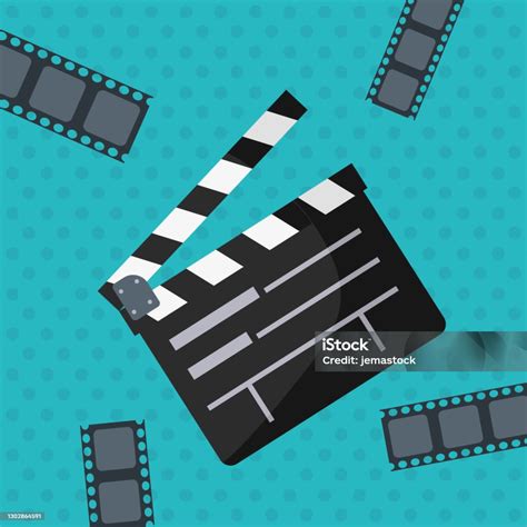 filmová klapka a detektívna lupa