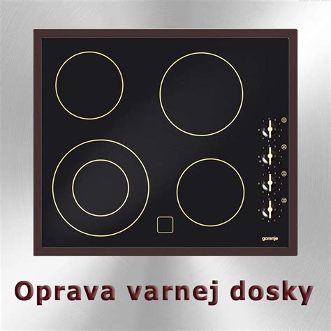 Ilustrácia sklokeramickej varnej dosky