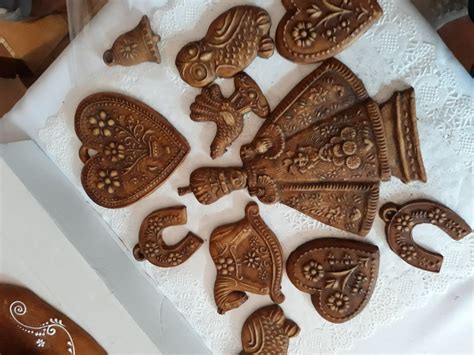 Ukážka historických drevených foriem na medovníky
