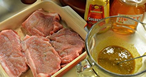 Marináda s medom a horčicou