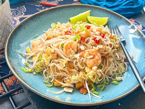 Thajské Pad Thai s ryžovými rezancami