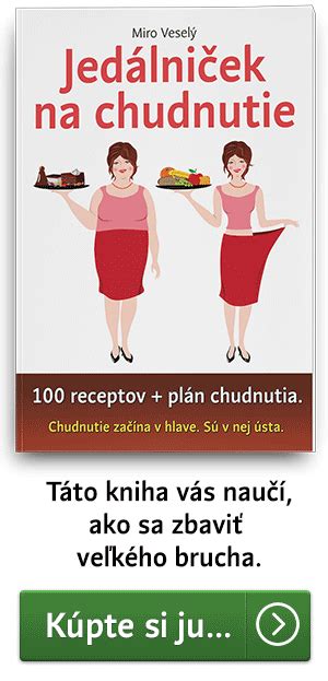 Tabuľka jedálnička na chudnutie