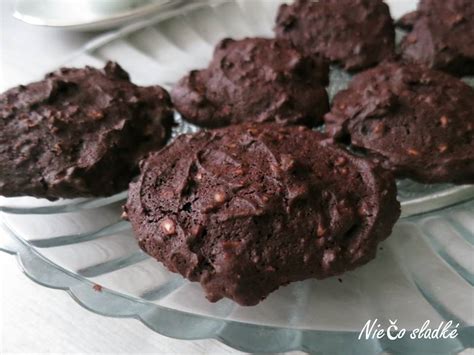 Hotové čokoládové cookies z ryžovej múky