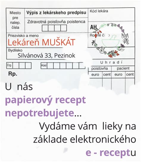 Infografika: Ako funguje eRecept a jeho výhody pre pacienta a lekáreň