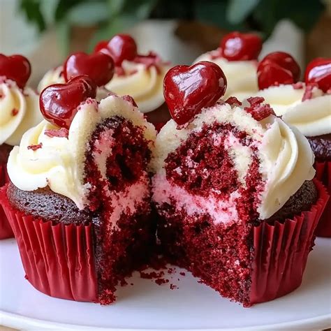 suroviny na red velvet cupcakes