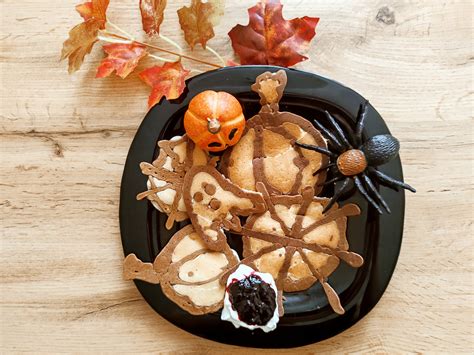 Halloweenske dekorácie a strašidelné jedlá
