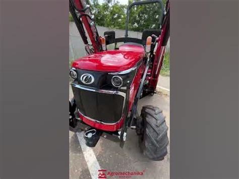 Malotraktor TYM T194 s čelným nakladačom