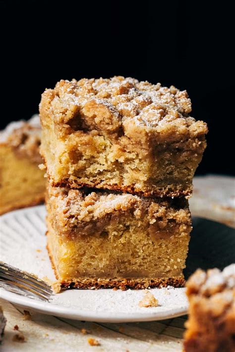 Power coffee cake s kávou