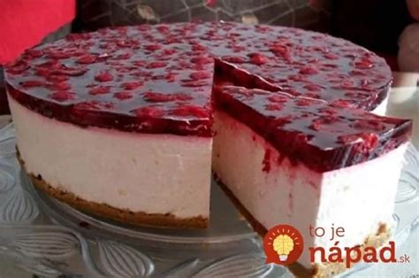 Čerešňová torta bez pečenia