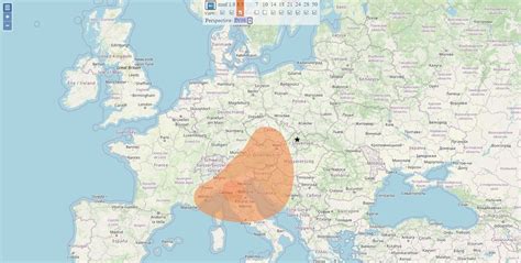 Mapa šírenia makróniek z Talianska do Francúzska