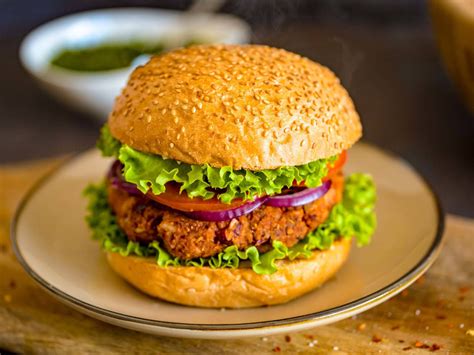 Vegánsky burger s cviklou