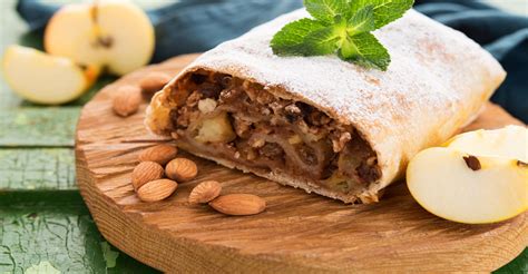 Ingrediencie na jablkovú štrúdľu