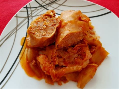 Plnený kapustný list - holúbky