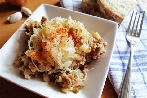 tradičná koložvárska kapusta v pekáči