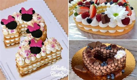Hotová torta v tvare čísla
