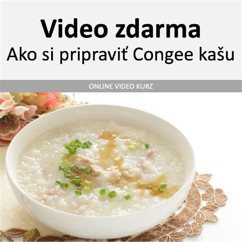 Rôzne prísady pre Congee kašu