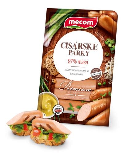 Kvalitné špekáčiky s vysokým podielom mäsa