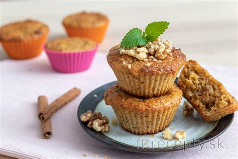 Zdravé muffiny z celozrnnej múky