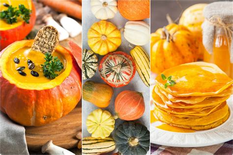 Fotografia rôznych druhov tekvíc