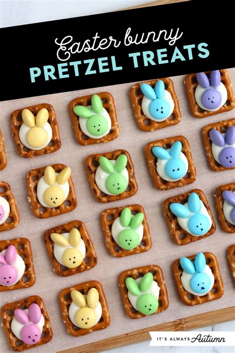 Variety of salty Easter treats