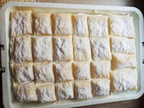 Postup prípravy rýchleho lístkového cesta krok za krokom