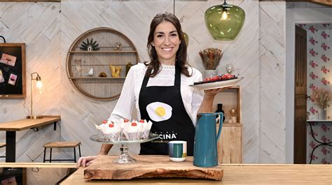 Alma Obregón pripravuje dezert