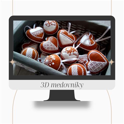 Príklady 3D medovníkov