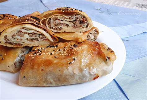 Ingrediencie na brik s mäsovou plnkou