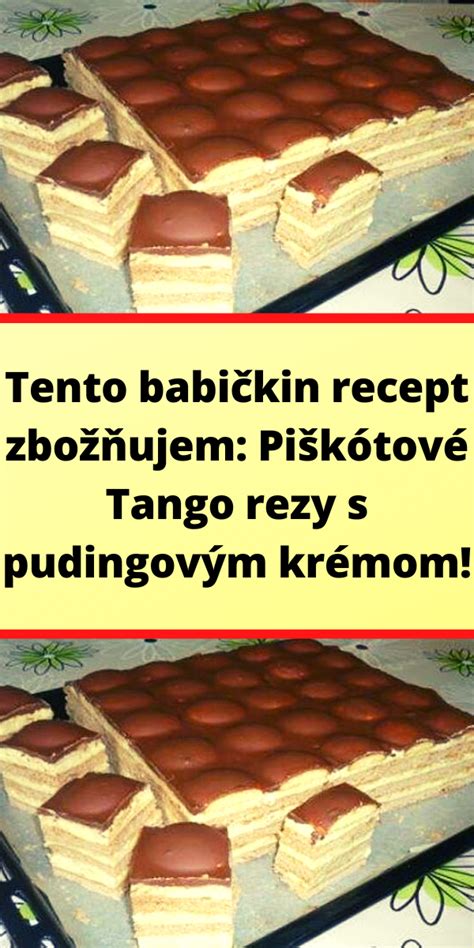 Upečené piškótové rezy s marmeládou a krémom