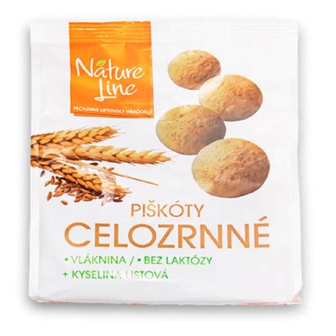 Celozrnné piškóty a ich zloženie