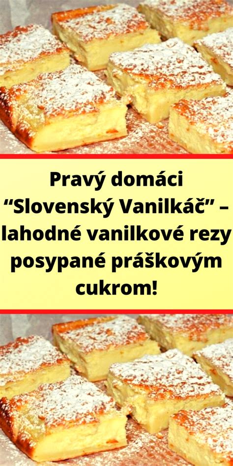 Ilustračné foto: Hotové linecké tvarohové rezy posypané práškovým cukrom