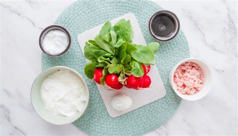 Ingrediencie na tvarohovú nátierku