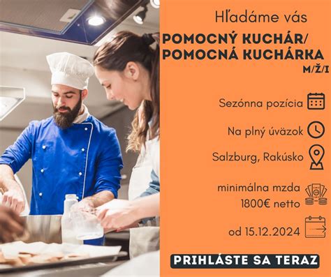 Pomocná kuchárka pri práci v kuchyni