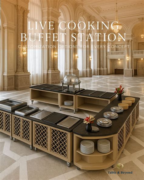Ukážka live cooking stanice